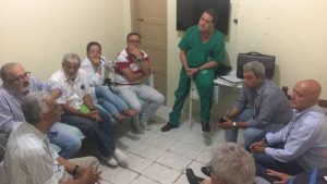 Francisco Magalhães reuniu-se com corpo clínico e gestores da terceirizada IFF