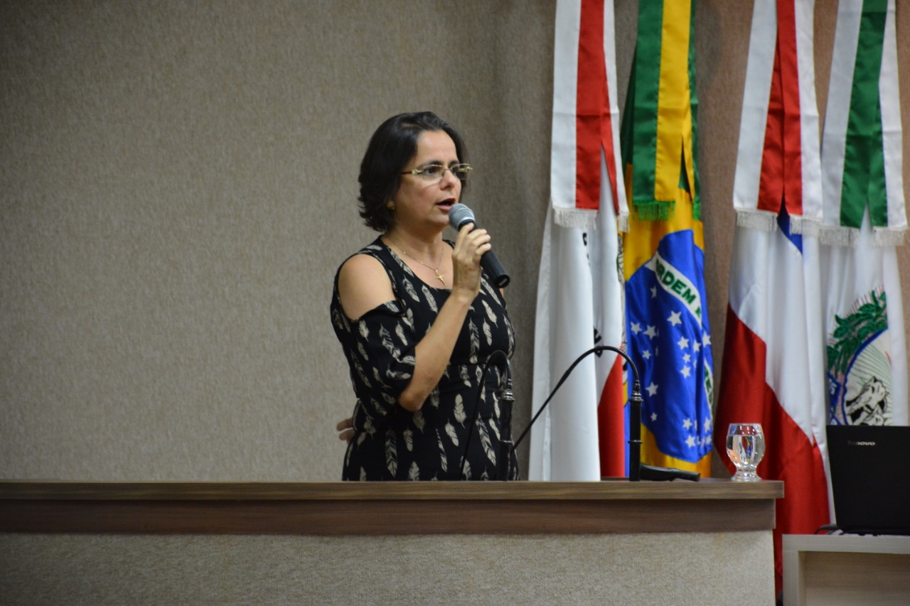 Presidente do Sindimed-BA, Dra. Ana Rita de Luna Freire Peixoto