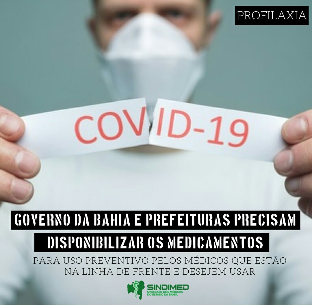 Covid 19: Governo da Bahia e prefeitura precisam disponibilizar medicamentos